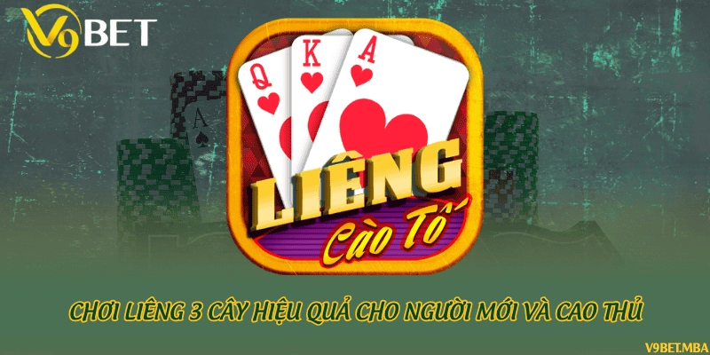 Chơi Liêng 3 cây hiệu quả cho người mới và cao thủ